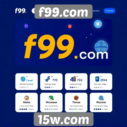 Acessibilidade e interface intuitiva do f99.com