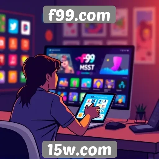 novas funcionalidades interativas no f99.com